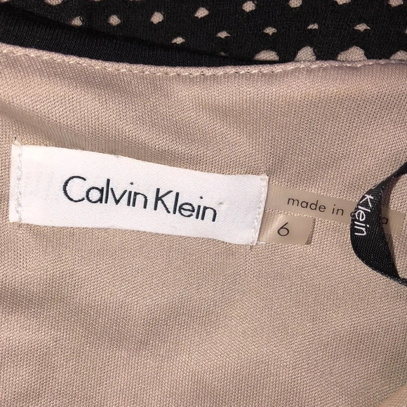 Calvin Klein size 6 black cozy shift dress - Picture 4 of 6